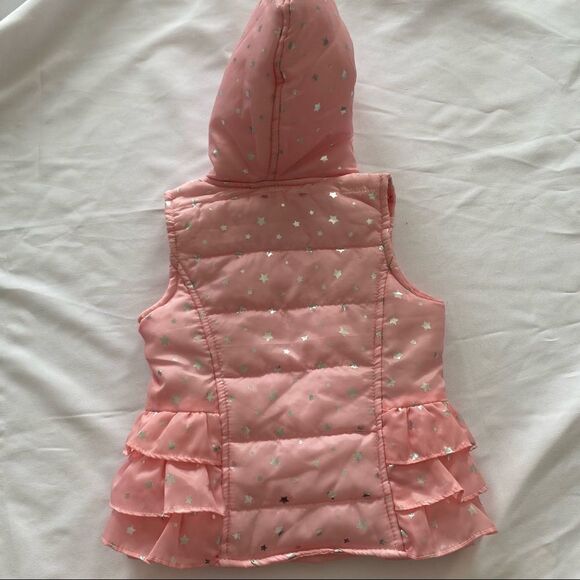 Real Love Girls’ Hoodie Puffer Vest - Picture 3 of 3